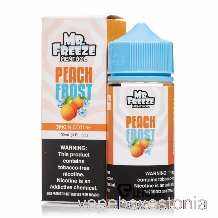Vape Box Estonia Virsiku Frost - Mr Külmutada - 100ml 3mg
